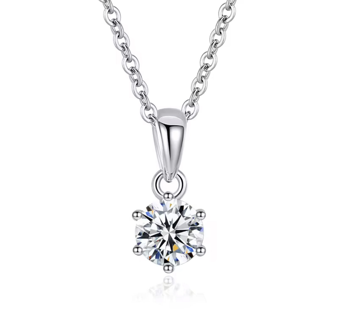 Ladies 1.0ct Love Collection Necklace