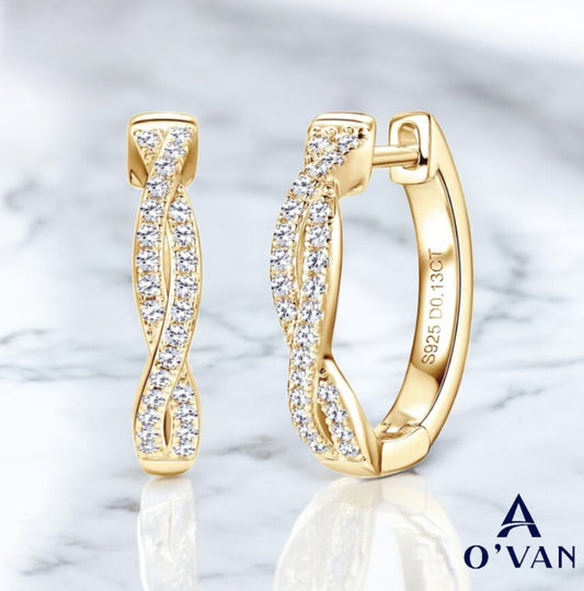 Ladies Elegance Diamond Earrings